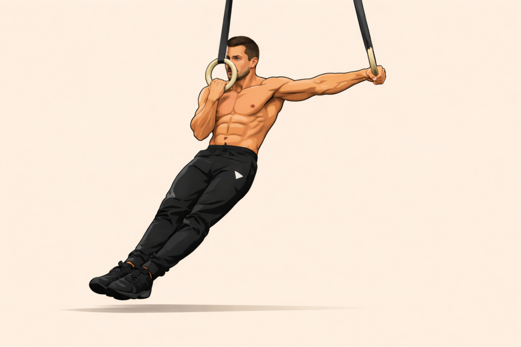 Archer-rings-chin-ups-exercise
