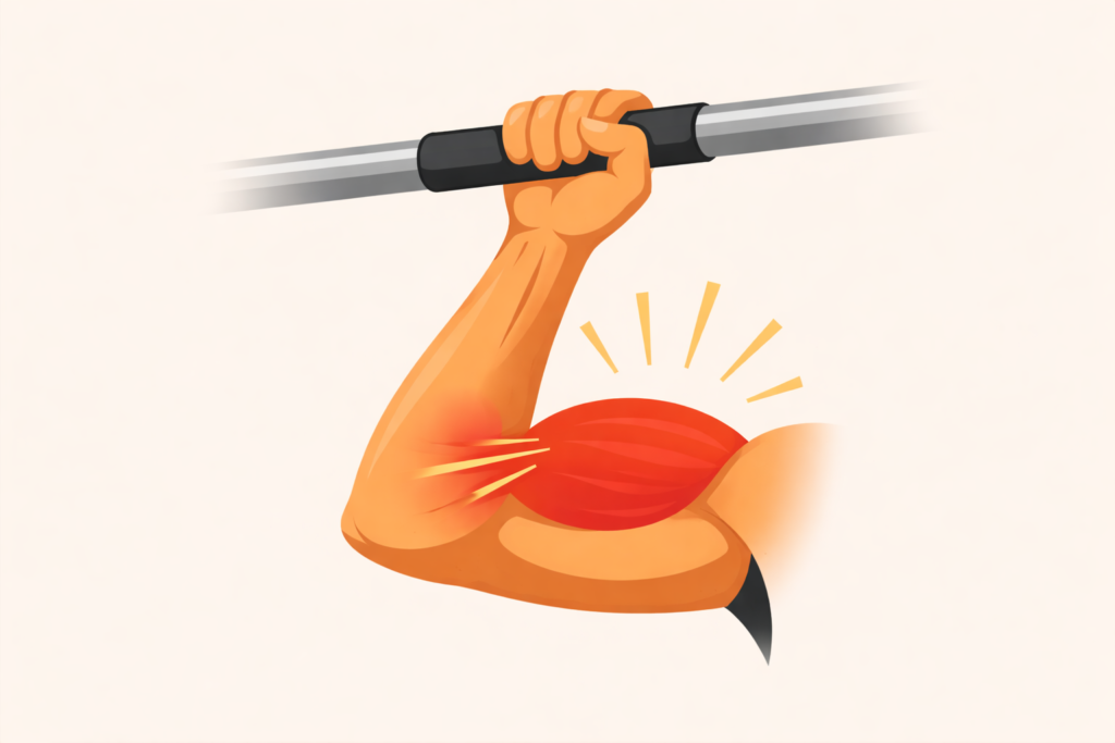 Pull-up-bar-grip-with-biceps-activation