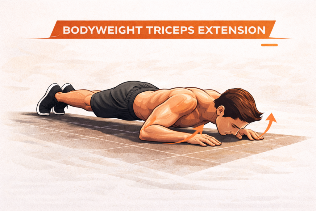 Floor-triceps-extension-hands-on-ground
