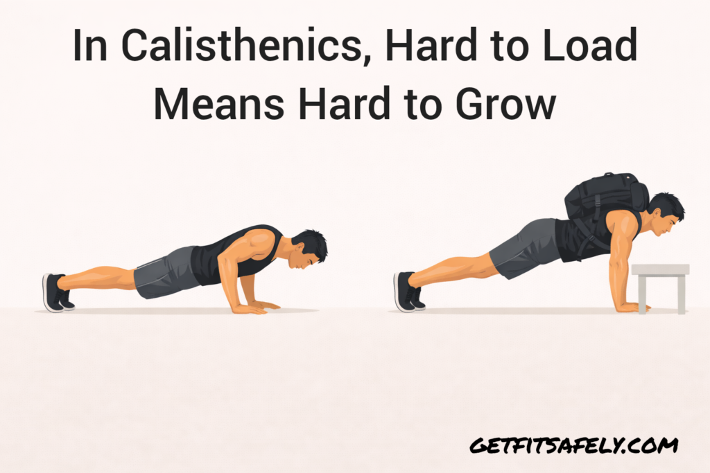 Calisthenics-push-up-progression-with-added-load-for-muscle-growth