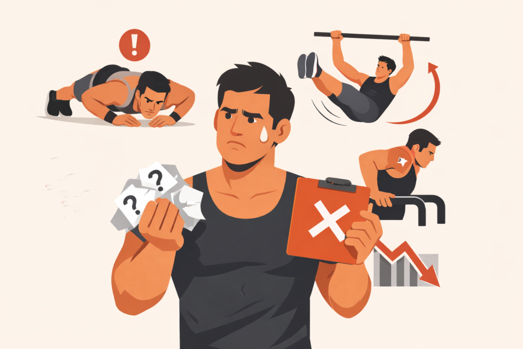 Calisthenics-progression-harder-is-not-always-better-stimulus