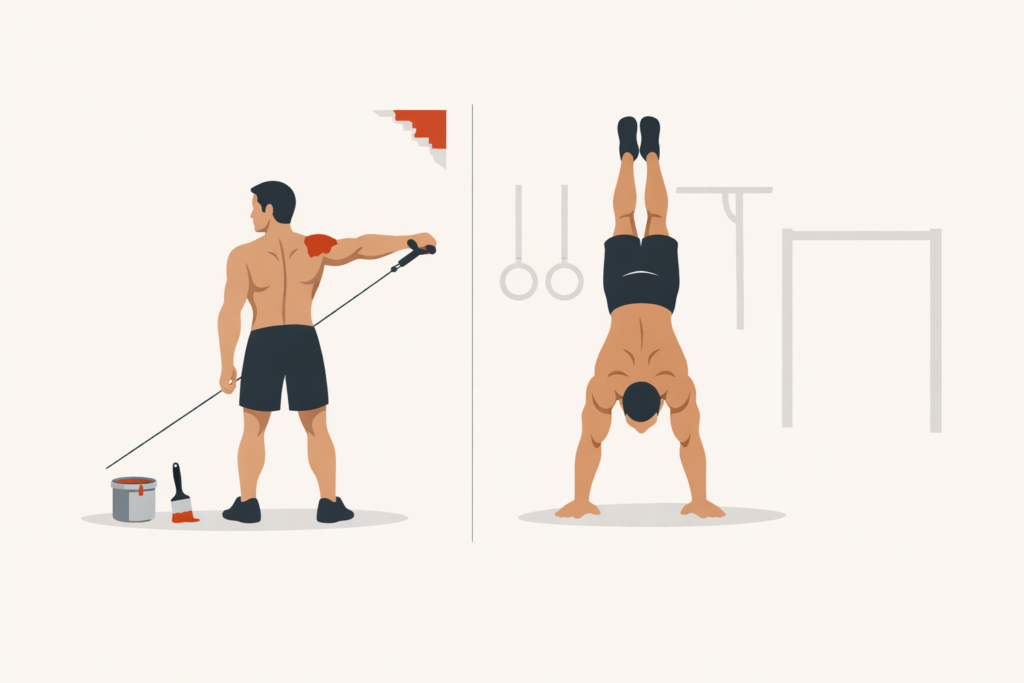 Cable-lateral-raise-vs-handstand-push-up
