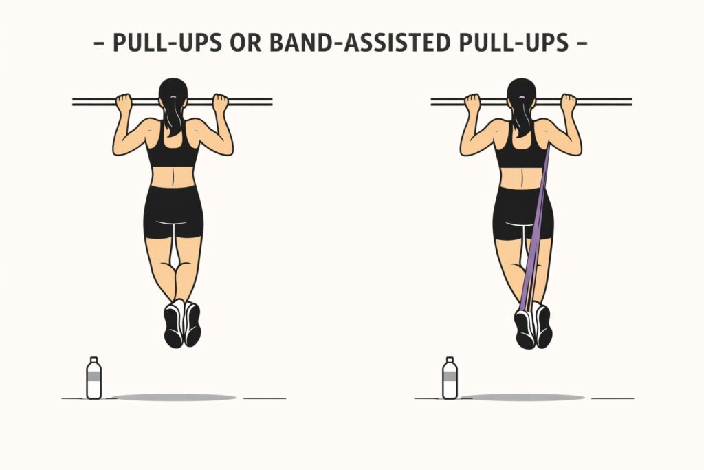 Pull-ups-and-band-assisted-pull-ups-comparison