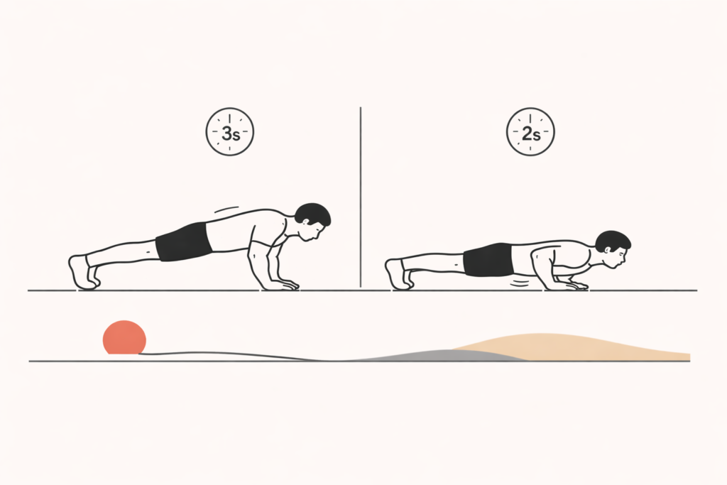 Push-up-tempo-pause-