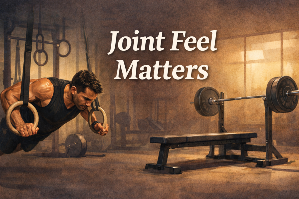 Rings-push-up-and-bench-press-equipment