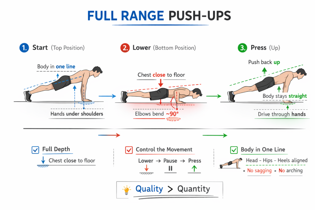 Push-up-full-range-phases-proper-form-depth-alignment