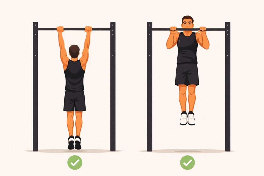 Pull-up-full-range-chin-over-bar-control-form