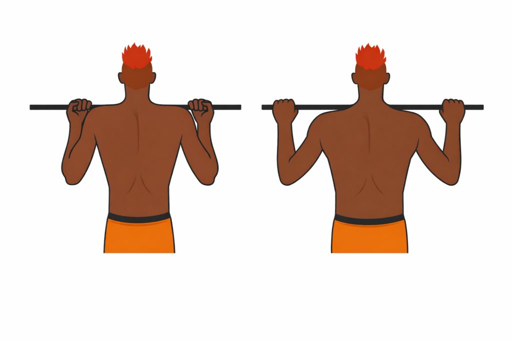 Pull-ups-vs-chin-ups-grip-difference