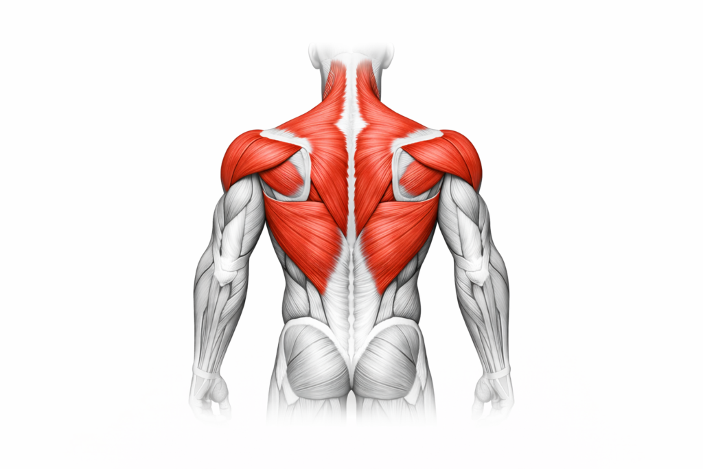 Pull-ups-back-lats-rhomboids-traps-muscle-activation