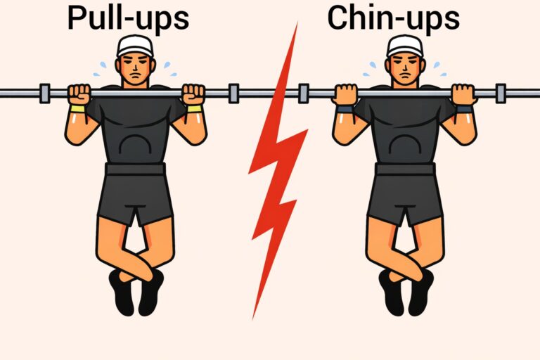 Pull-ups-vs-chin-ups-grip-difference