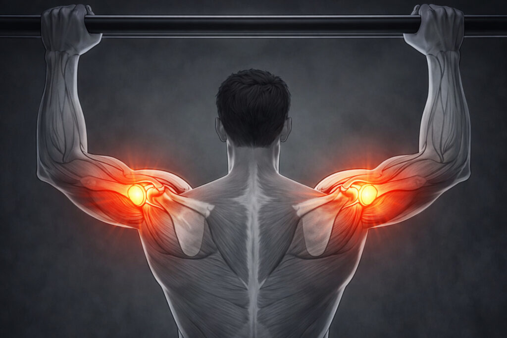 Overhead-hang-shoulder-joint-load-and-stability-anatomy