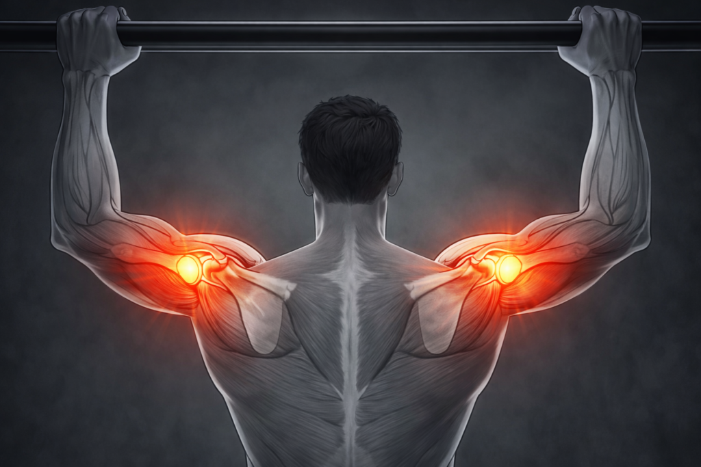 Overhead-hang-shoulder-joint-load-and-stability-anatomy