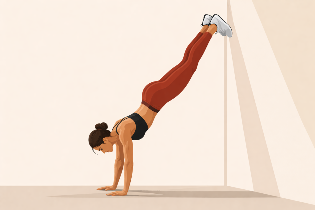 Wall-walks-bodyweight-shoulder-strength-exercise