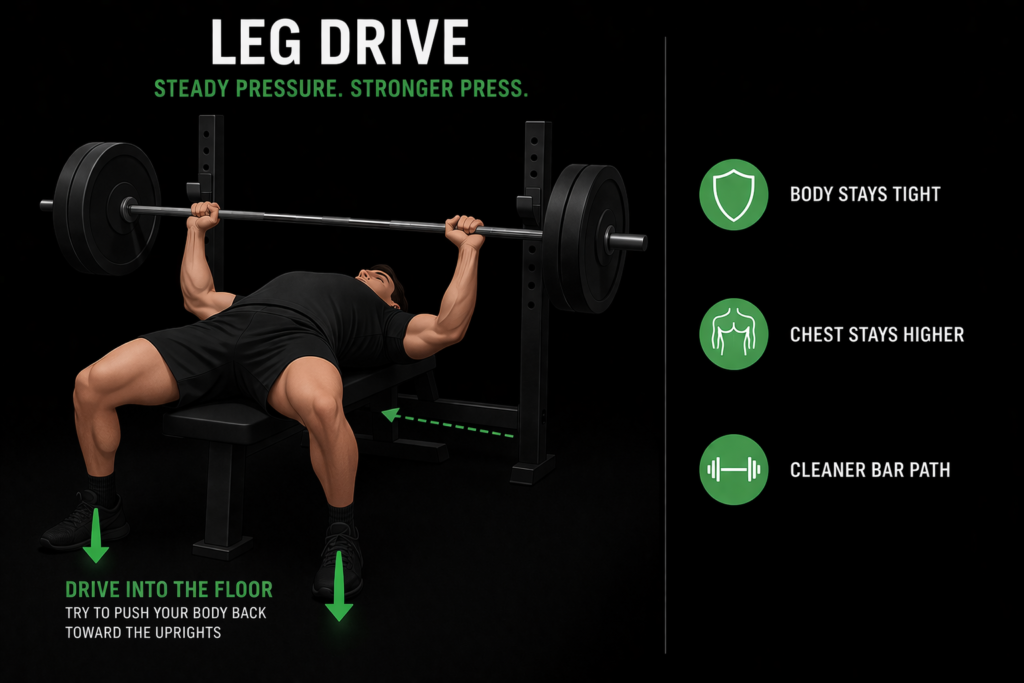 Bench-press-leg-drive-feet-pressure-into-floor