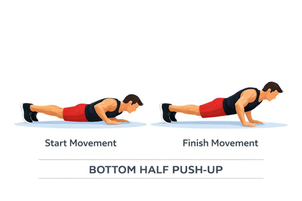 Low-Range-Push-Up-With-Chest-Stretch-Focus