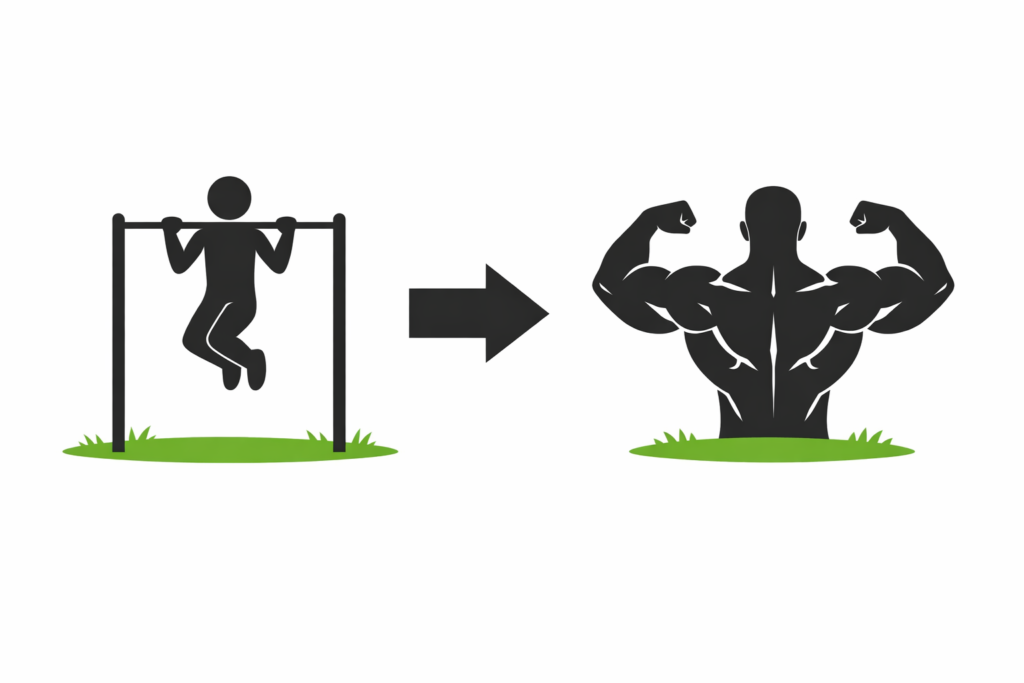 Calisthenics-pull-up-progression-arrow-to-muscular-upper-body-development