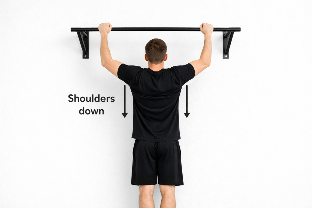 Pull-up-start-position-shoulders-down-scapular-engagement