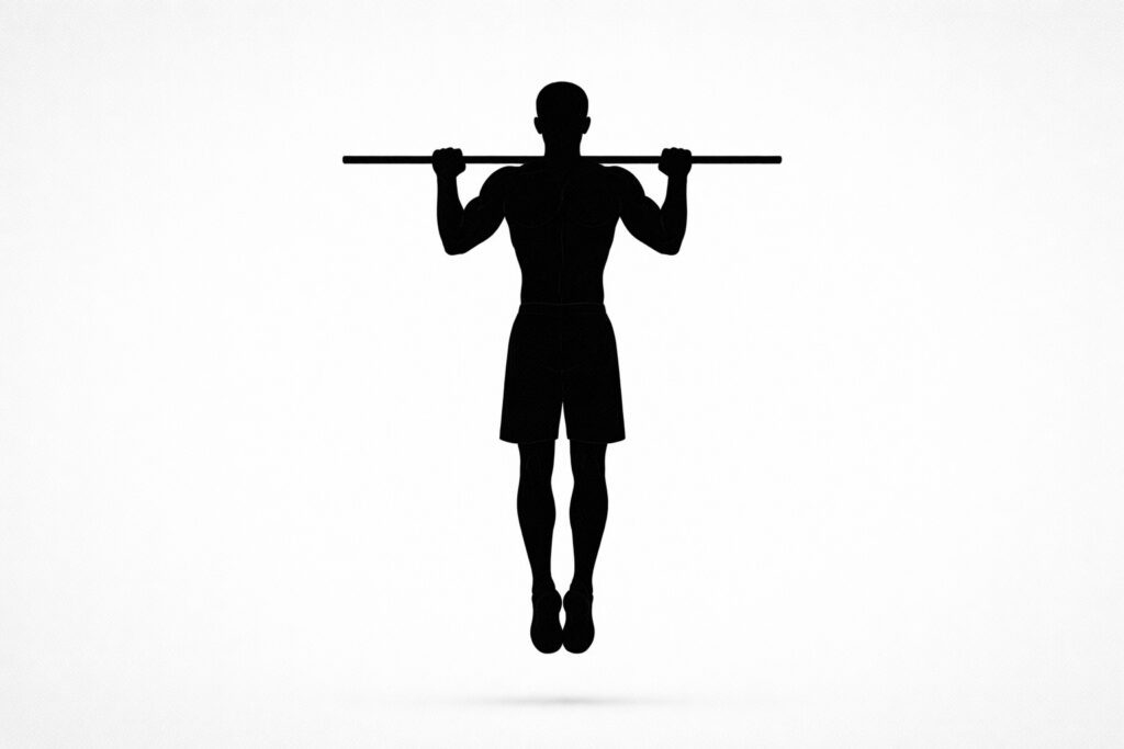 Pull-up-bar-chin-above-bar-upper-back-contraction