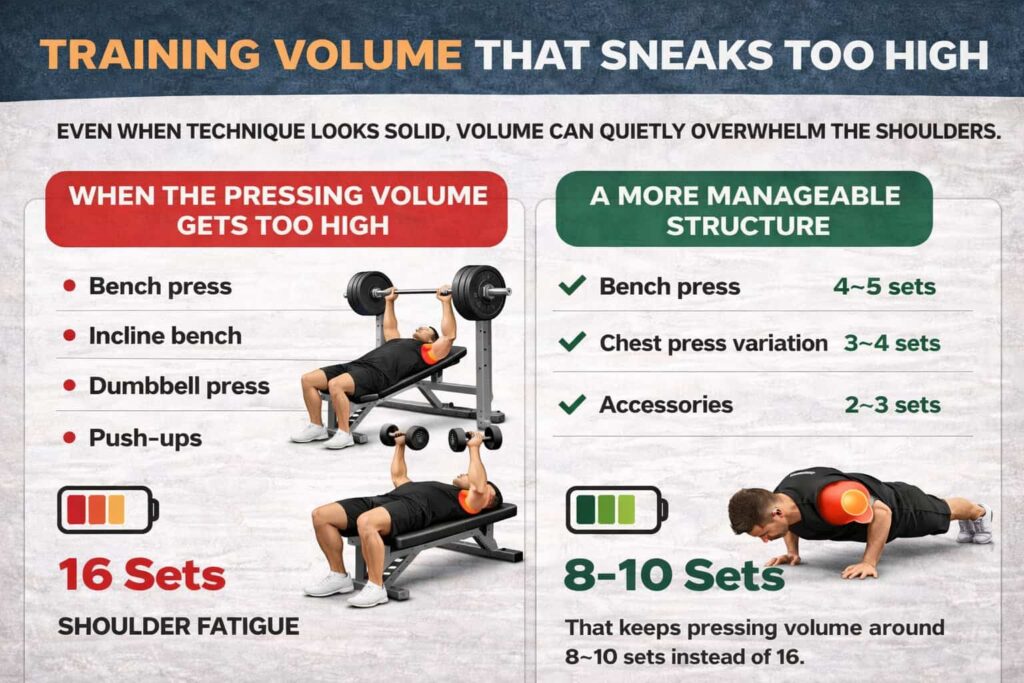 Bench-press-volume-16-vs-10-sets-shoulder-fatigue