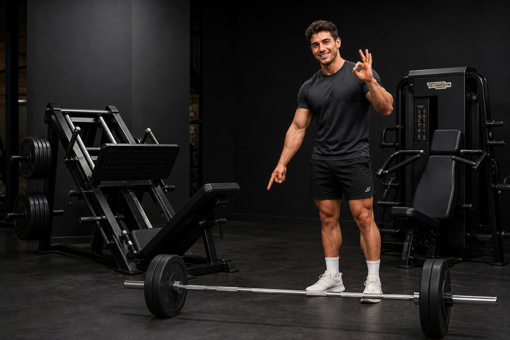 Barbell-machine-gym-choice