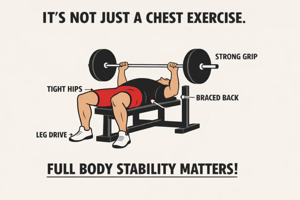 Bench-press-full-body-stability-setup