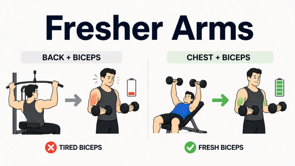 Chest-And-Biceps-Compared-With-Back-And-Biceps-For-Fresher-Arm-Training