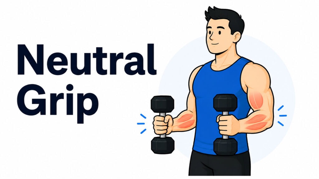 Hammer-Curl-With-Neutral-Grip-For-Arm-And-Forearm-Training