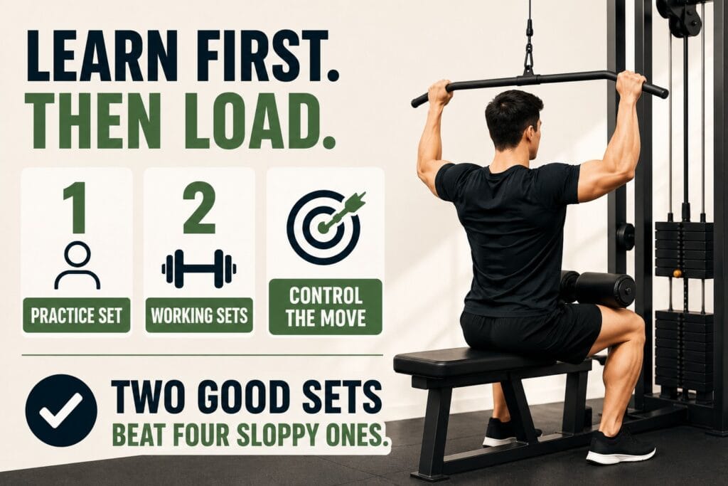 Beginner-lat-pulldown-practice-set-working-sets-control