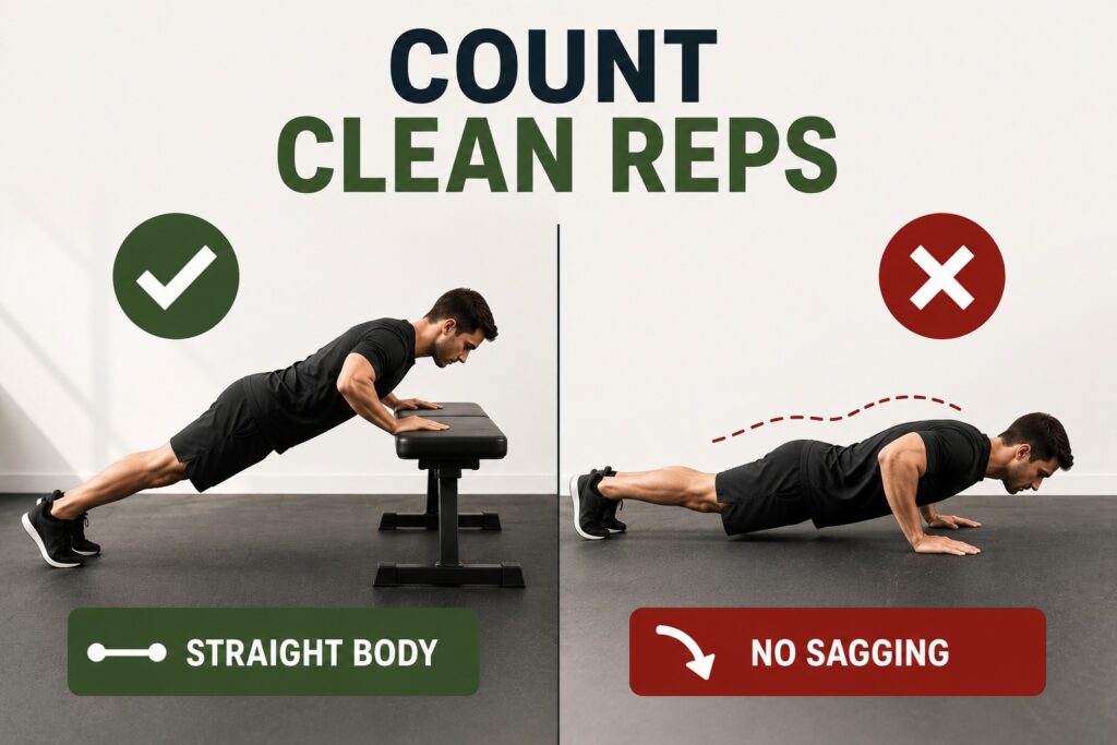 Clean-push-up-reps-with-straight-body-and-no-sagging-form