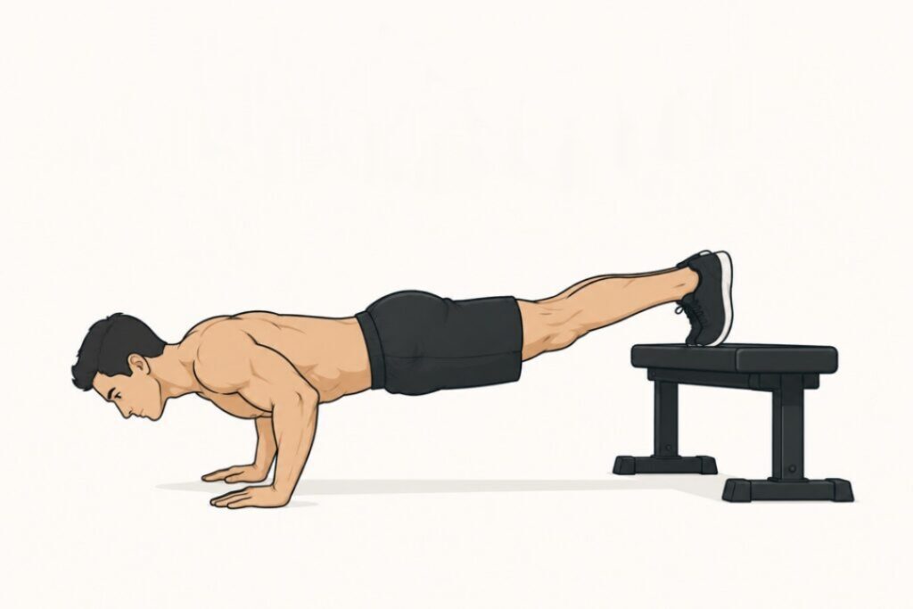Decline-Push-Up-Exercise