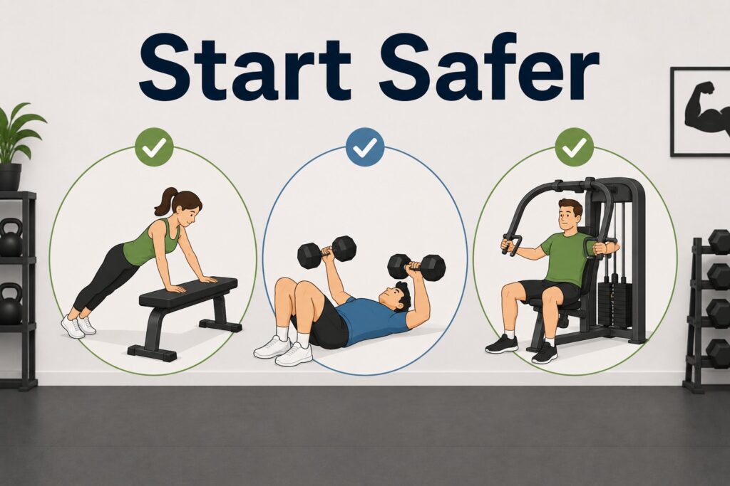 Start-safer-incline-push-up-dumbbell-floor-press-machine-chest-press