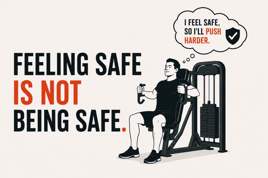 Exercise-machine-safety-warning-cover