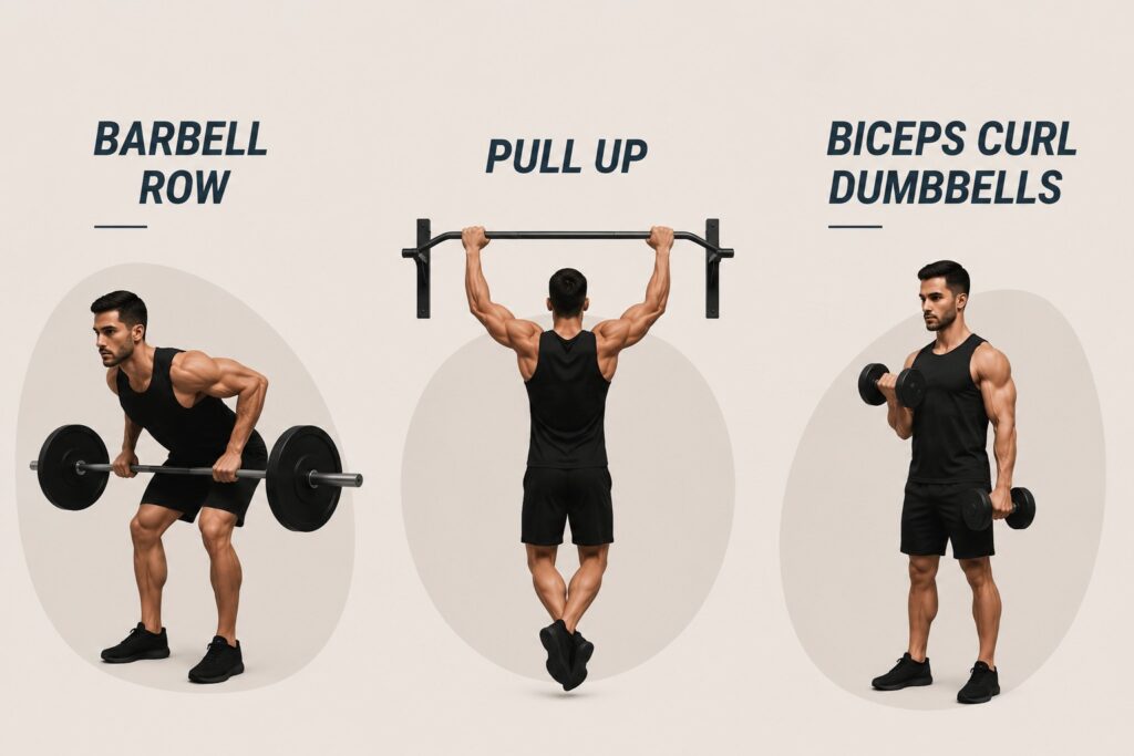 Man-On-Treadmill-And-Crunch-Workout-Scene