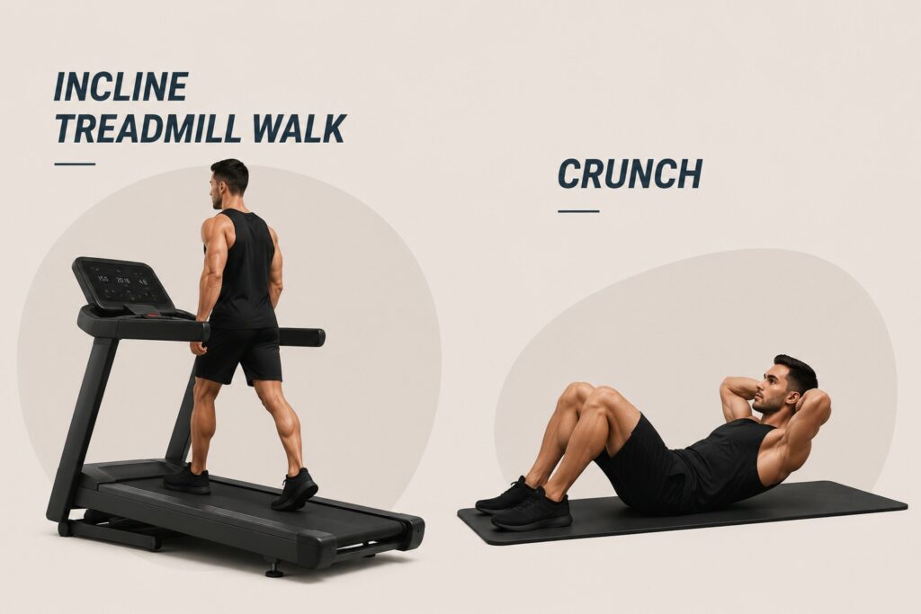 Incline-Treadmill-Walk-Crunch