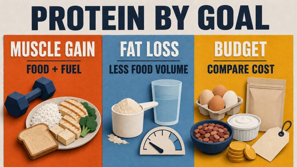 Protein-From-Food-And-Powder-Compared-For-Muscle-Gain-Fat-Loss-And-Budget