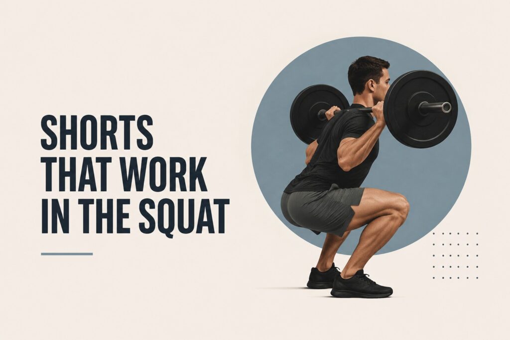Man-Squatting-In-Comfortable-Workout-Shorts