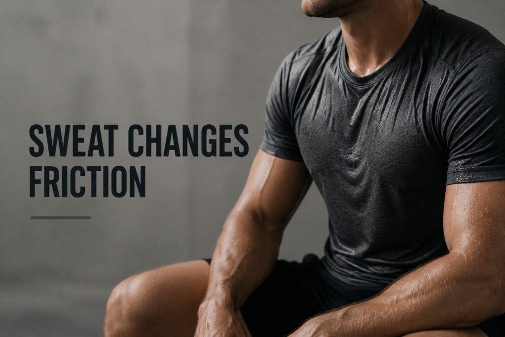 Sweaty-Workout-Shirt-Fabric-Friction-Feel
