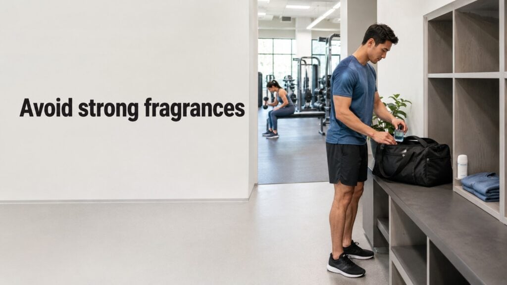 Avoid-strong-perfume-or-cologne-at-the-gym