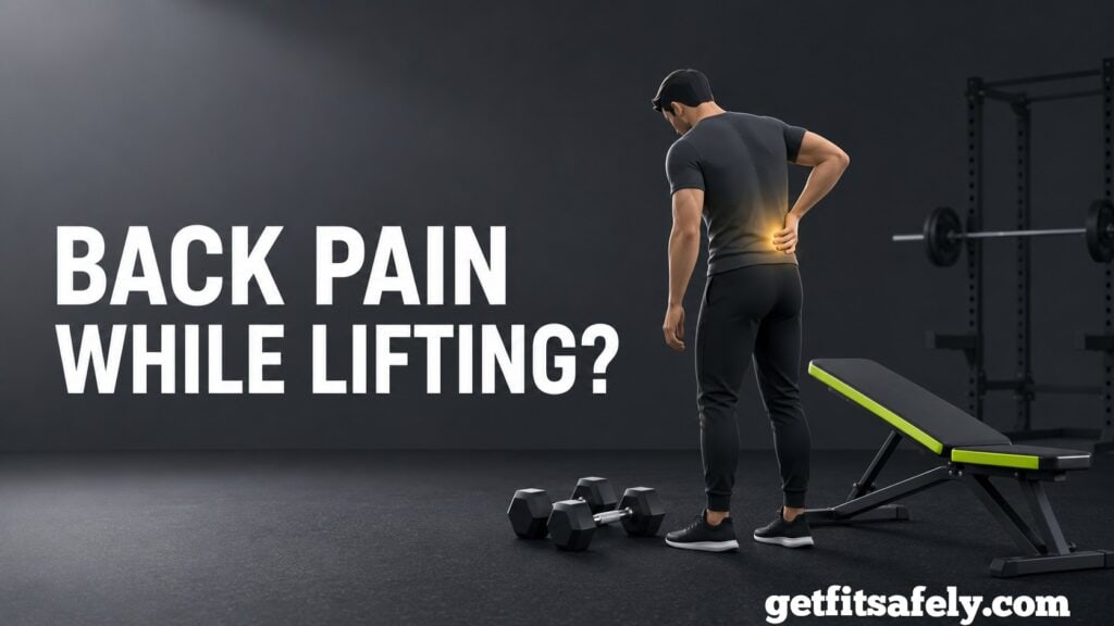 Back-pain-while-lifting-weights-at-the-gym
