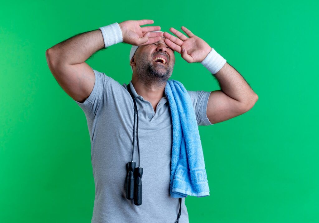 Don't exercise if you are sick