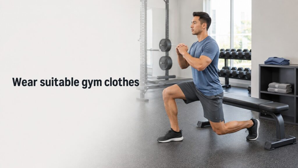 Wear-clean-comfortable-gym-clothes