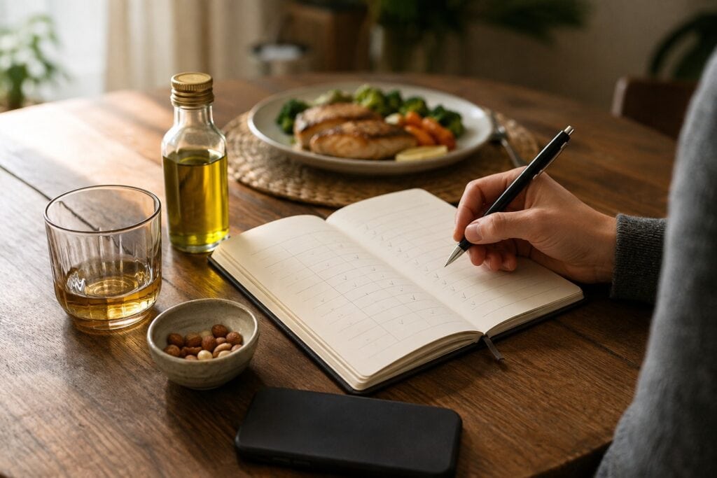 Slow-Weight-Loss-Meal-Tracking-With-Snacks-Drinks-And-Oil
