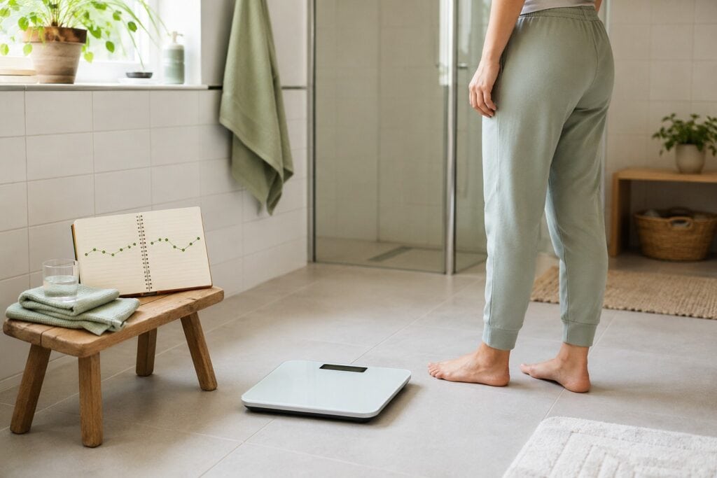 Slow-Weight-Loss-Scale-Check-With-Weekly-Weight-Trend