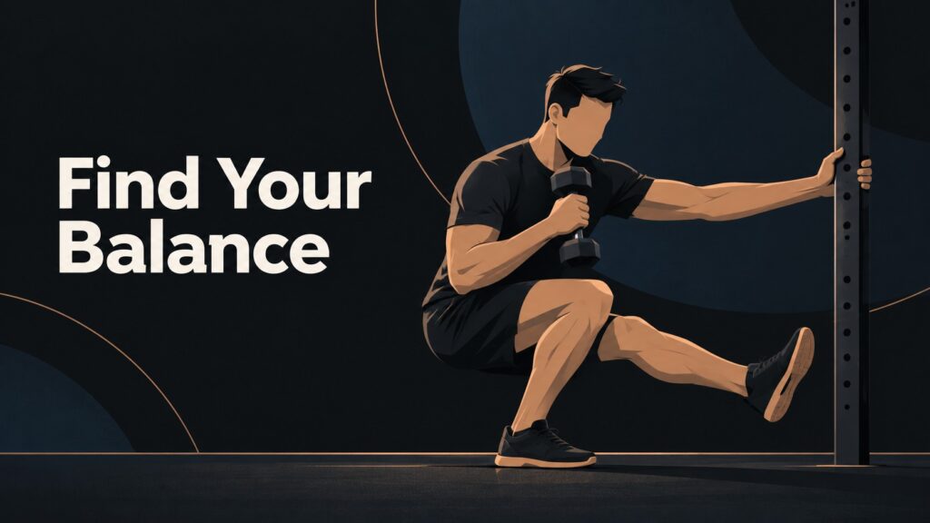 Pistol-squat-counterweight-balance
