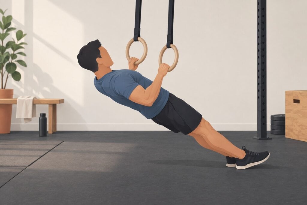 Ring-Row-With-Feet-On-Floor