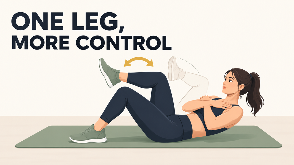 Raising-one-bent-leg-during-an-alternating-single-leg-sit-up