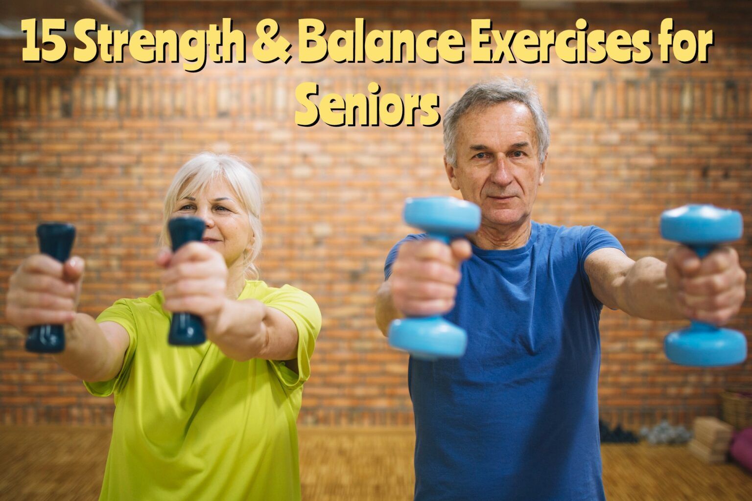 15 exercises for seniors to improve stability and muscle tone