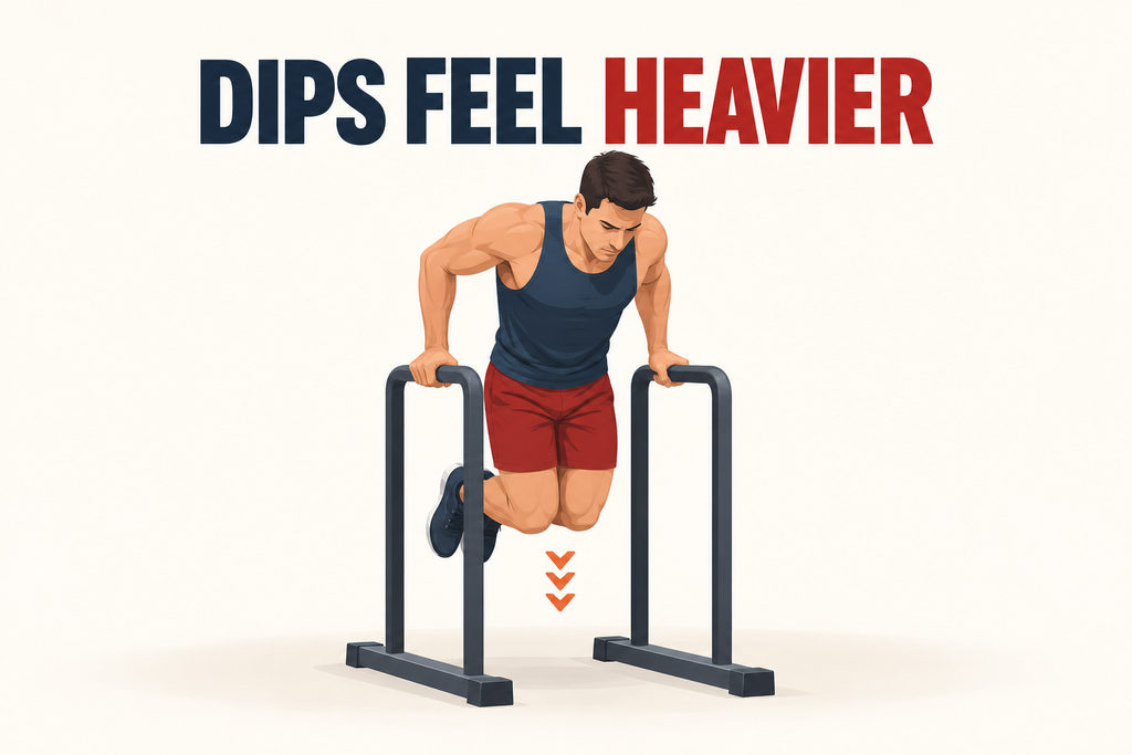 Parallel-bar-dip-with-feet-off-floor