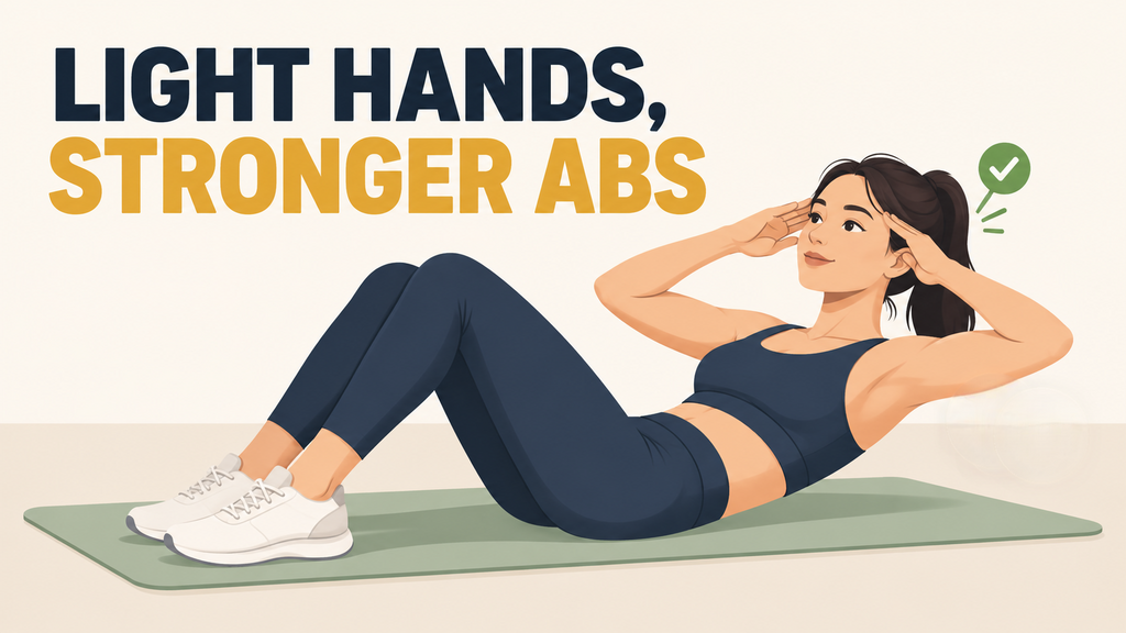 Hands-resting-lightly-at-the-temples-during-a-controlled-sit-up