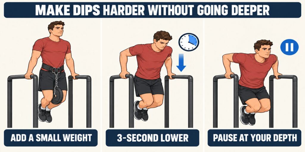 Weighted-dip-with-belt-slow-bodyweight-dip-descent-and-controlled-pause-at-a-safe-depth
